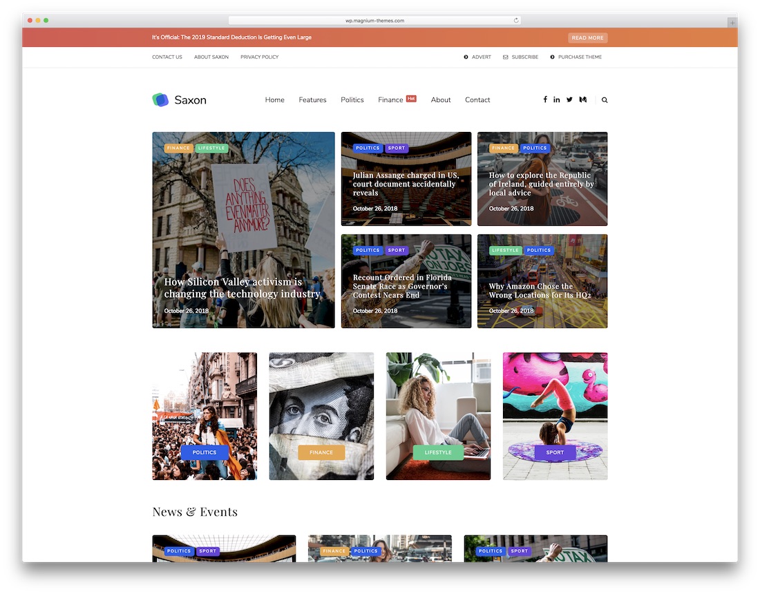 Free and premium plans sale. 36 Best WordPress Newspaper Themes for News Sites 2021 - Colorlib