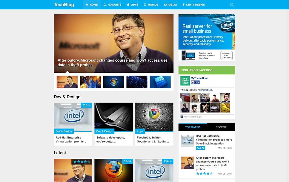 Free modern, design responsive news wordpress theme · responsive style. 24 Best Tech News Wordpress Themes 2021 Colorlib