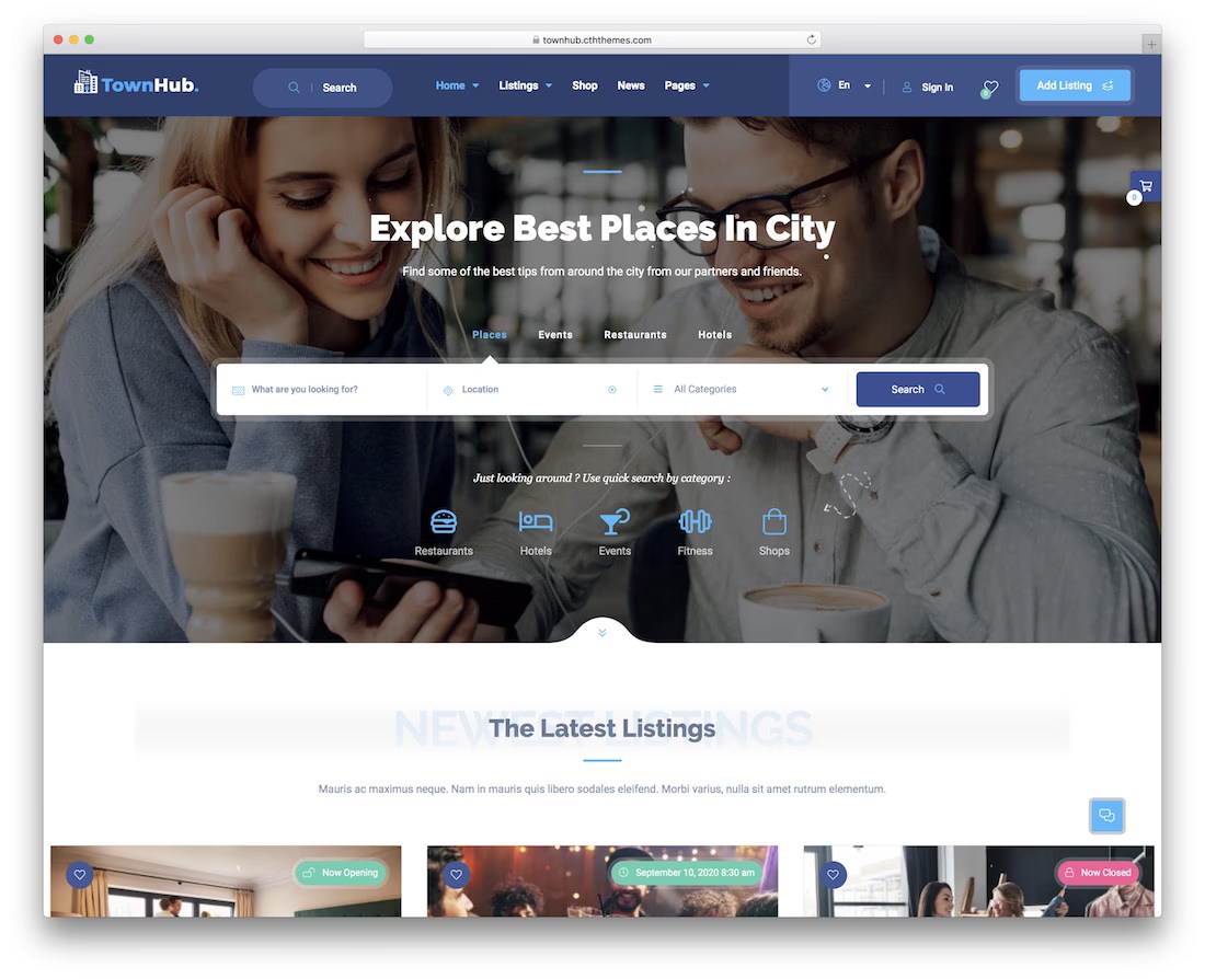 25 Top Responsive Directory Website Templates 2020 Colorlib