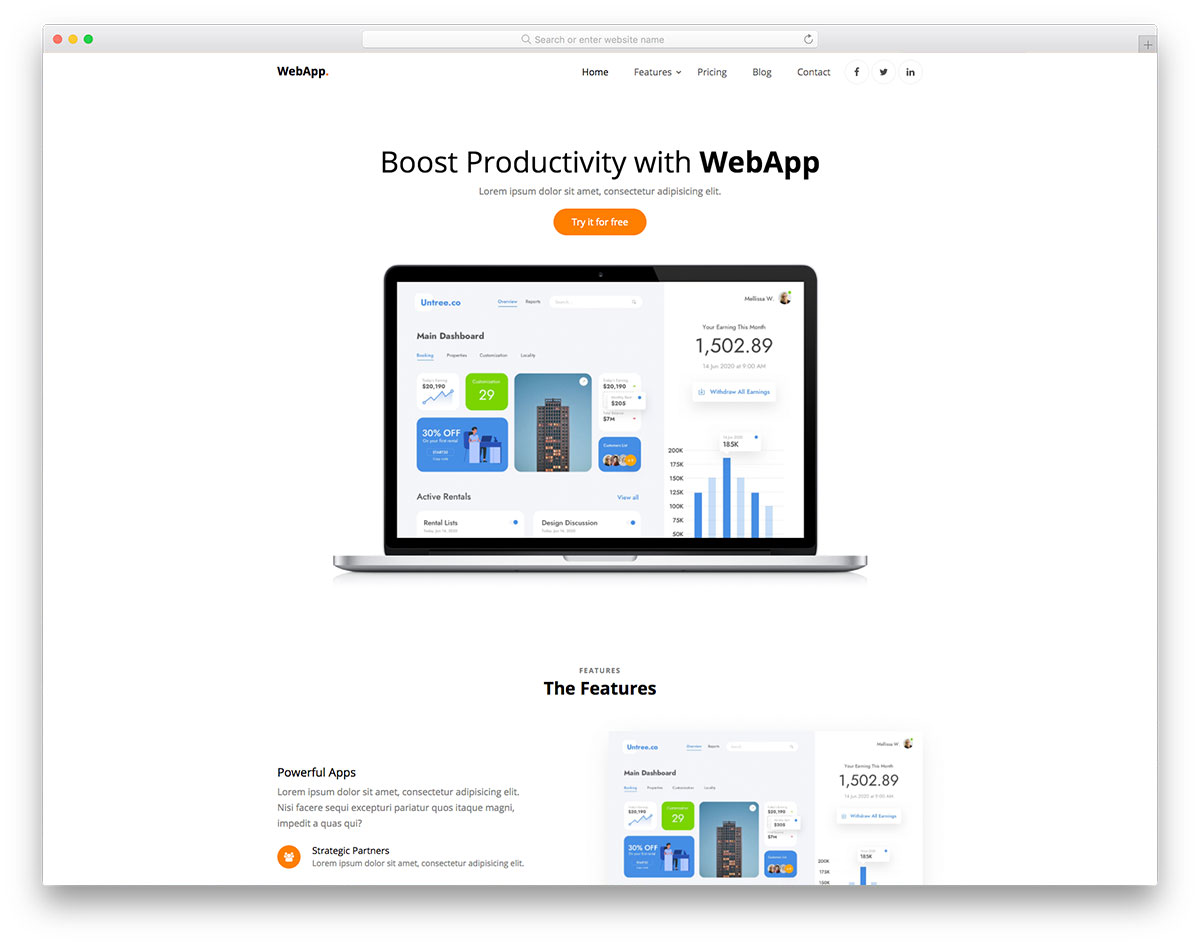 Jevelin is a wordpress theme of premium quality that will make . 95 Modern Free Css Website Templates 2022 Colorlib