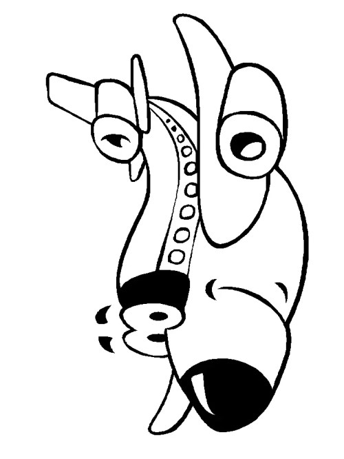 Airplanes Coloring Pages 002
