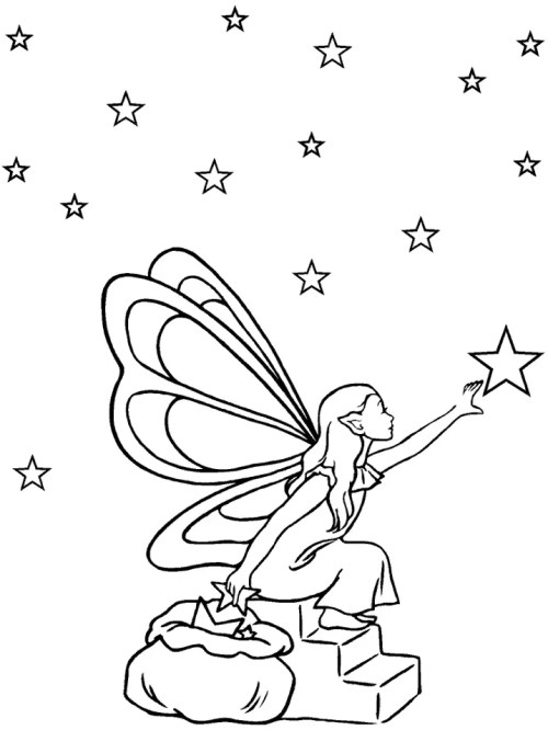 Angels Coloring Pages 002