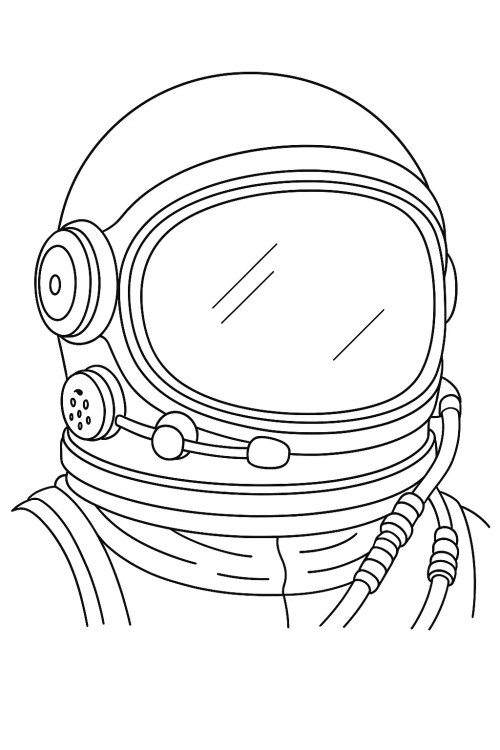 Astronauts Coloring Pages – 037