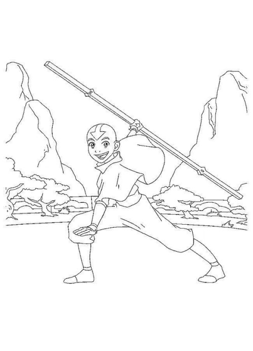 Avatar Coloring Pages 007