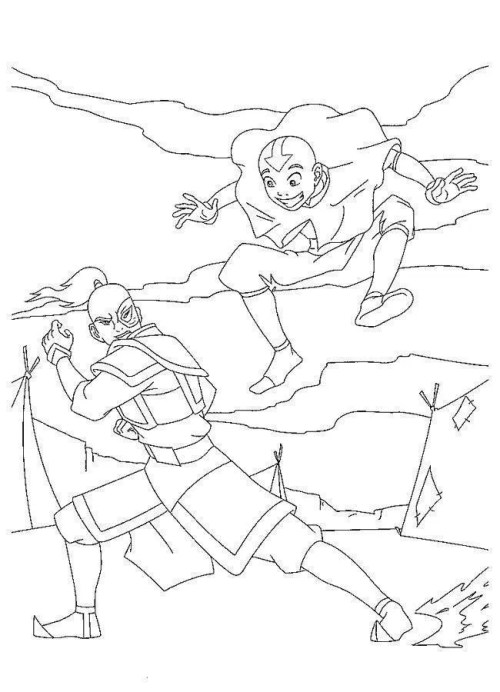 Avatar Coloring Pages 010