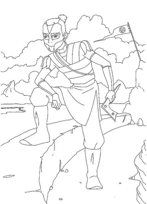 Avatar Coloring Pages 018