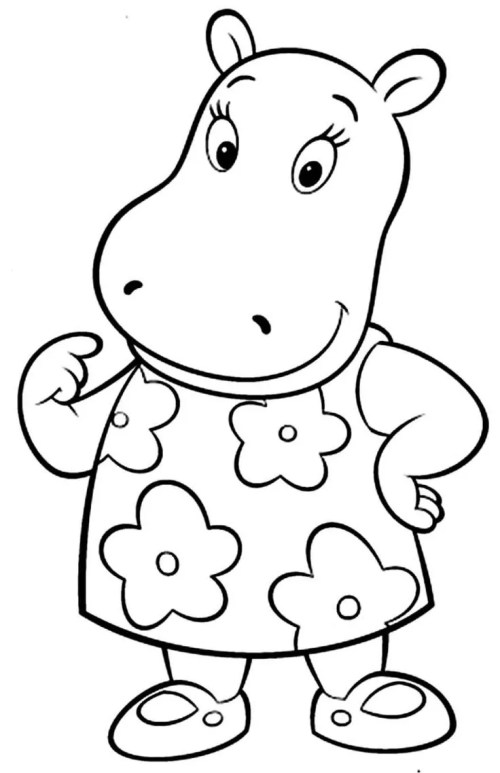 Backyardigans Coloring Pages 005