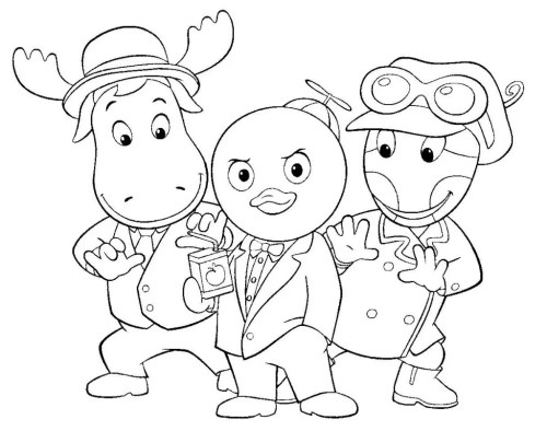 Backyardigans Coloring Pages 007