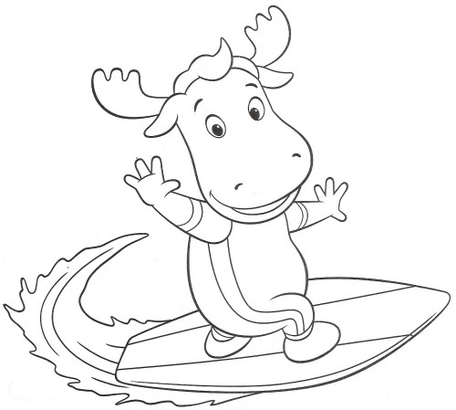 Backyardigans Coloring Pages 009