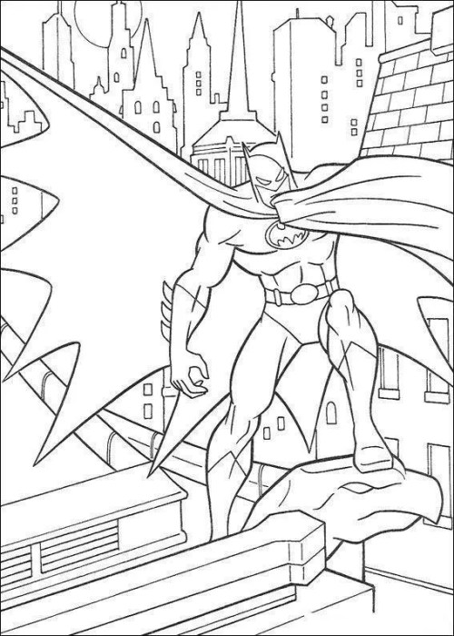 Batman Coloring Pages – 011