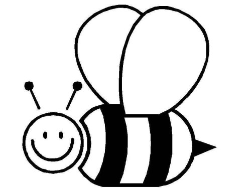 Bees Coloring Pages – 004
