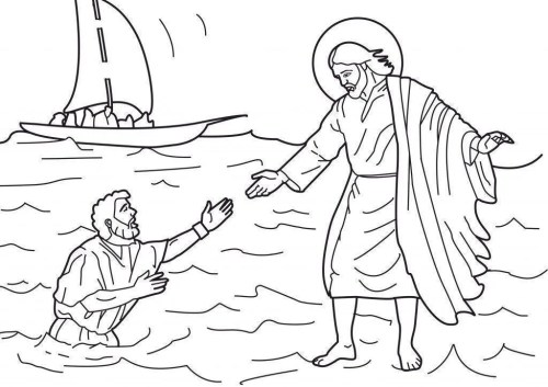 Biblical Coloring Pages – 002