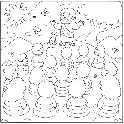 Biblical Coloring Pages – 030