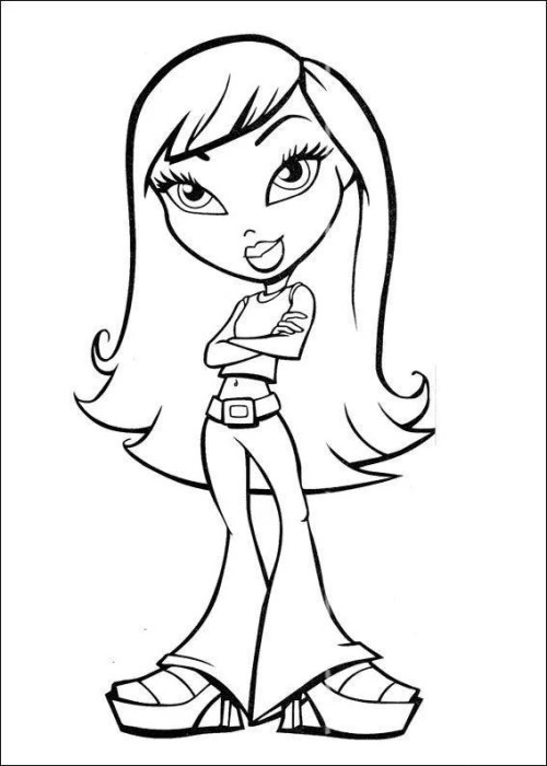Bratz Coloring Pages – 030