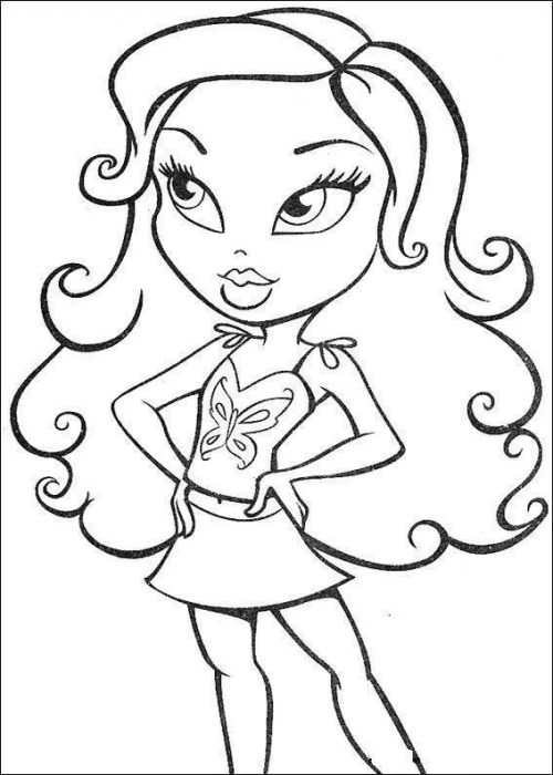 Bratz Coloring Pages – 032