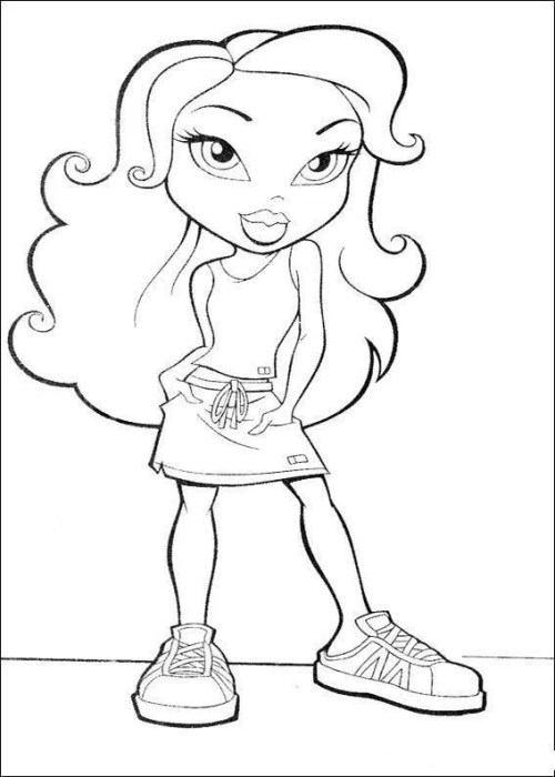 Bratz Coloring Pages – 035