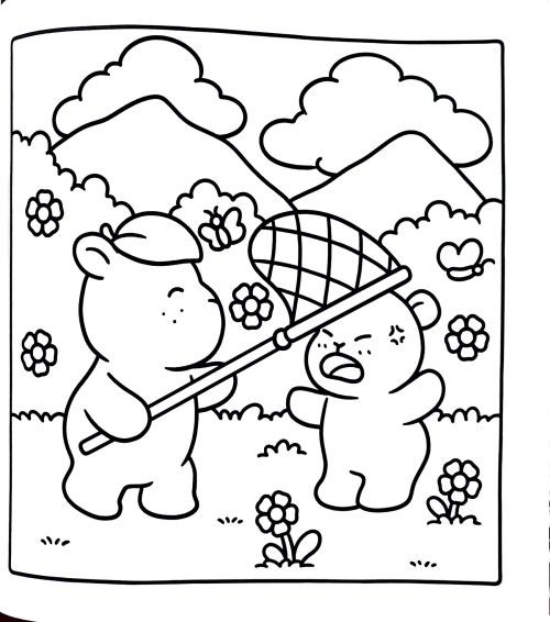Capybara Coloring Pages – 044