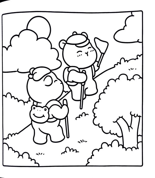 Capybara Coloring Pages – 056