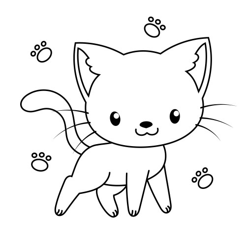 Cats Coloring Pages – 007