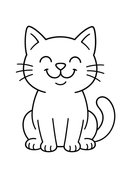 Cats Coloring Pages – 050