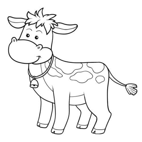 Cows Coloring Pages – 027