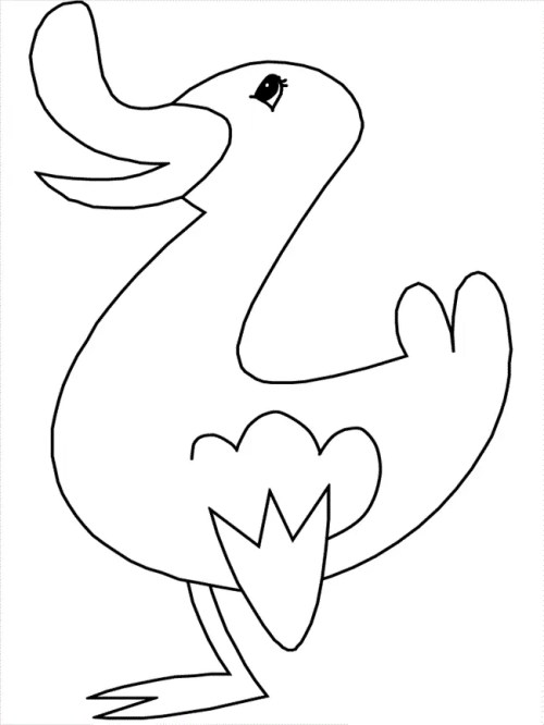Ducklings Coloring Pages 012