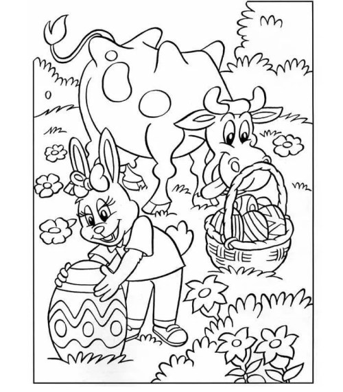 Easter Coloring Pages 007