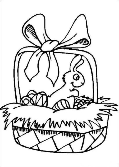 Easter Coloring Pages 010