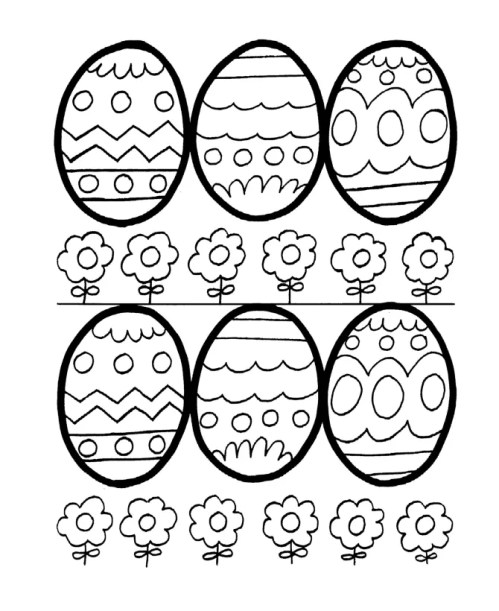 Easter Coloring Pages 047