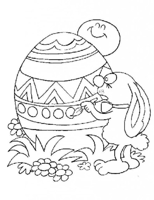 Easter Coloring Pages 052