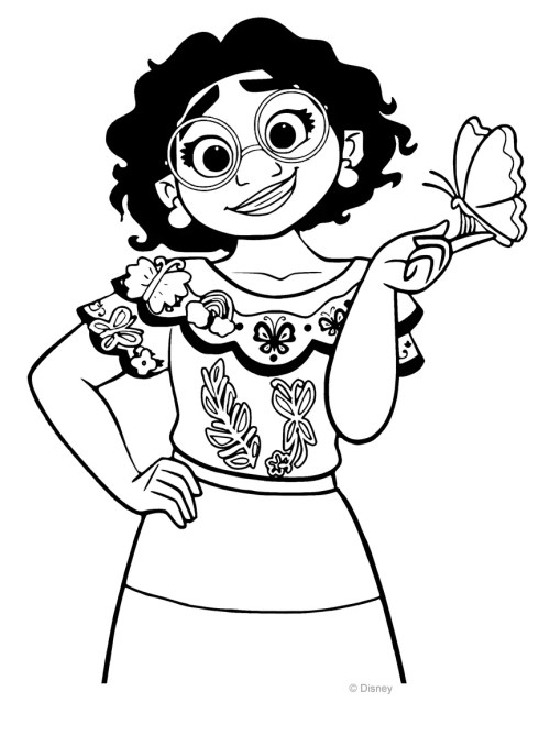 Encanto Coloring Pages 003