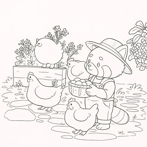 Farm Coloring Pages 024