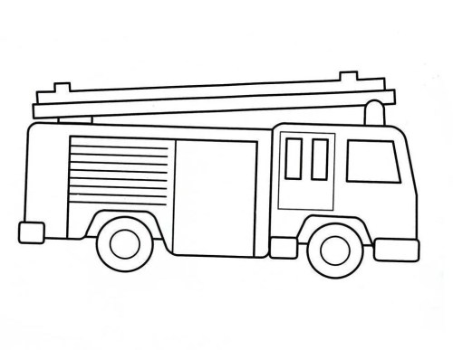 Firefighters Coloring Pages 010