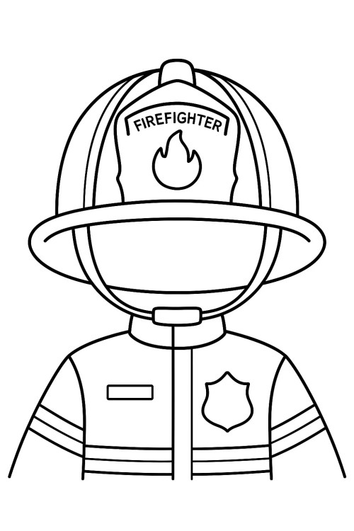 Firefighters Coloring Pages 037