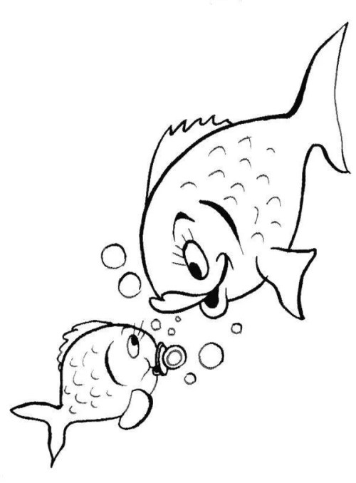 Fish Coloring Pages 015