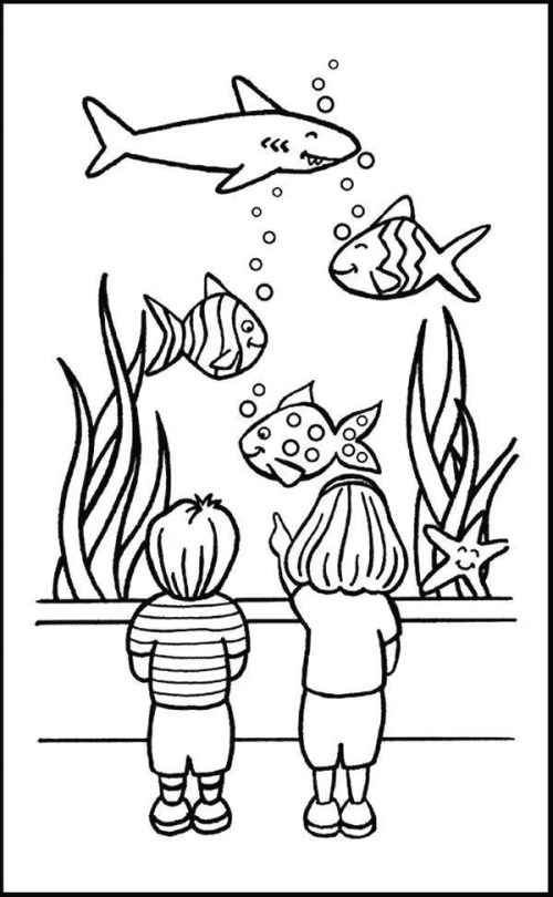 Fish Coloring Pages 019
