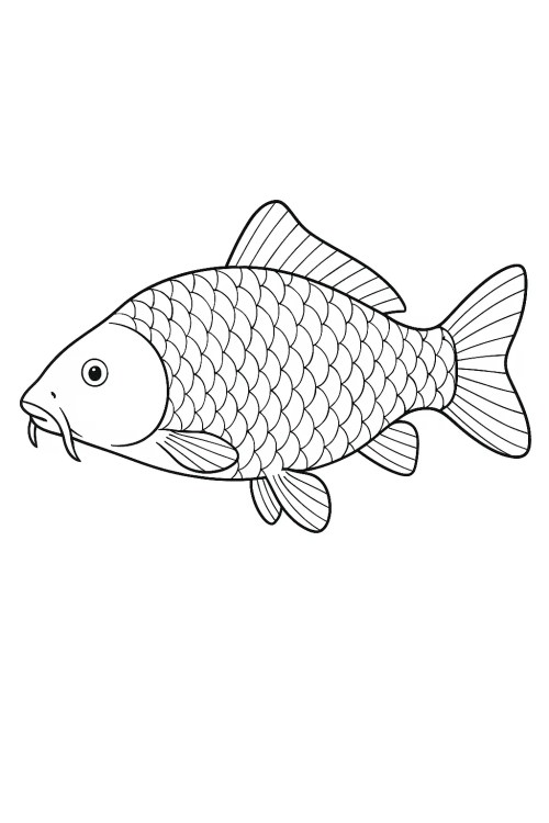 Fish Coloring Pages 040