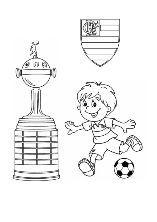 Flamengo Coloring Pages 006