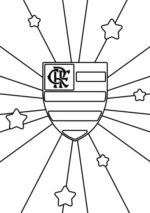 Flamengo Coloring Pages 009
