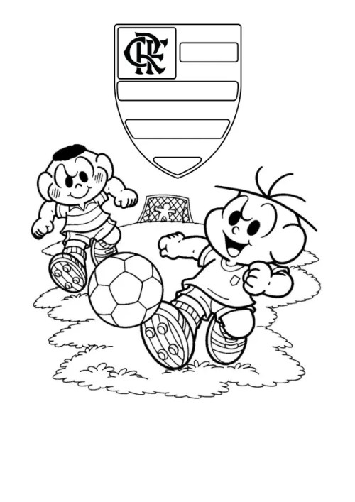Flamengo Coloring Pages 010