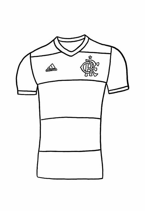 Flamengo Coloring Pages 016