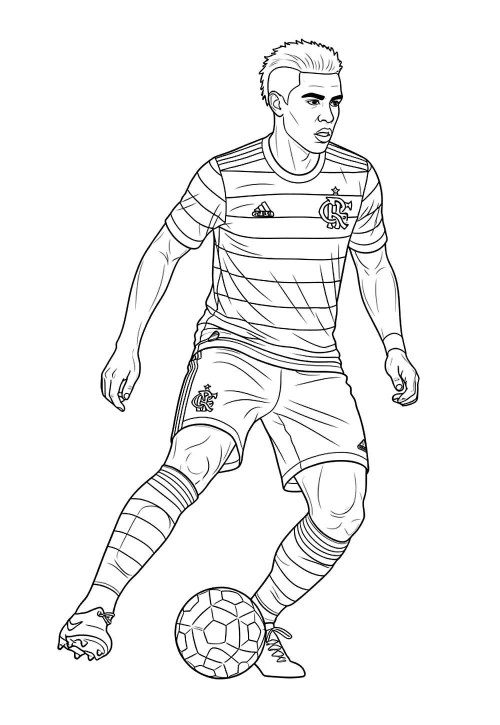 Flamengo Coloring Pages 022