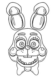 FNAF Coloring Pages 004