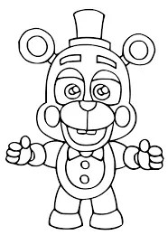 FNAF Coloring Pages 005