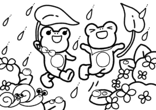 Frog Coloring Pages 014