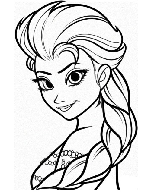 Frozen Coloring Pages 005