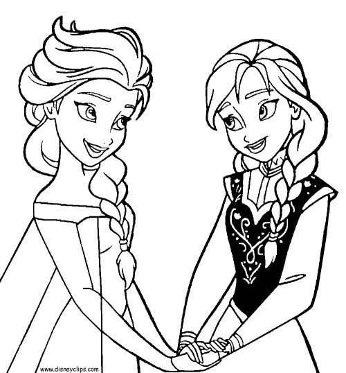Frozen Coloring Pages 008