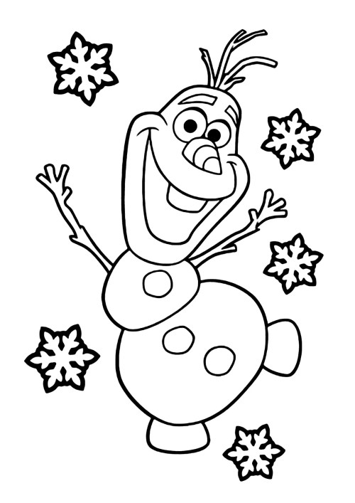 Frozen Coloring Pages 019