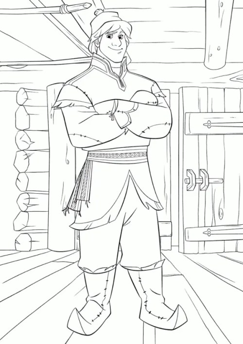 Frozen Coloring Pages 025