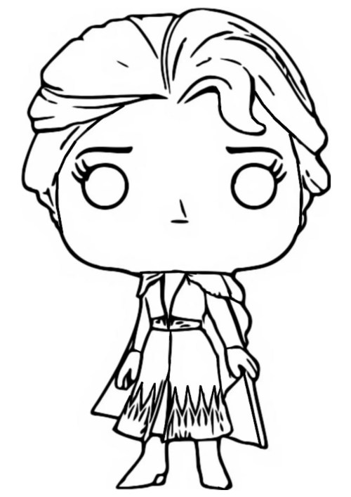 Frozen Coloring Pages 036